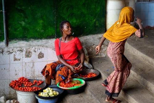 Au marché d'Adjamé